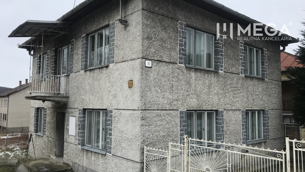PREDANÉ - Na predaj rodinný dom v obci Turany nad Ondavou