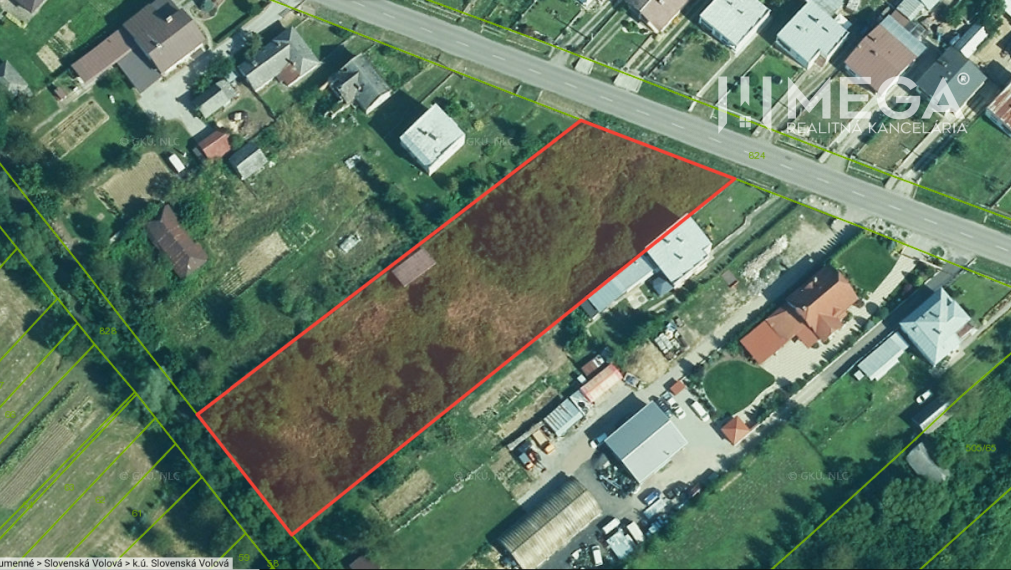 PREDANÉ Exkluzívne Pozemok na predaj v obci Slovenská Volová