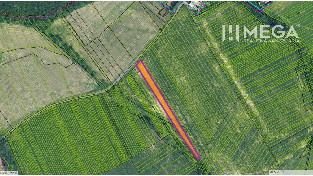 Na predaj pozemok na výstavbu v obci Ptičie, exkluzívne!