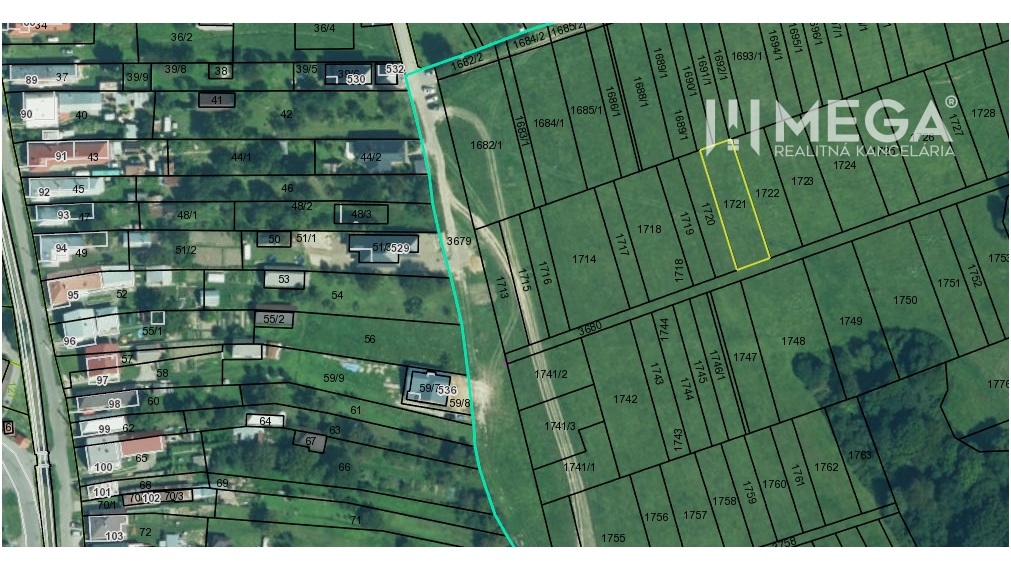 PREDANÉ - Na predaj pozemok v obci Jasenov