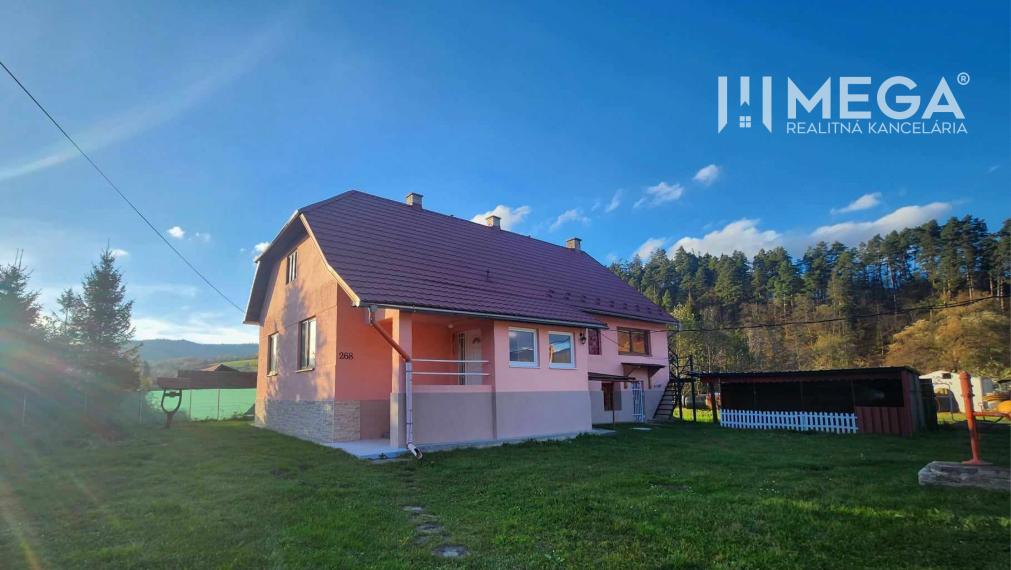 PRENAJATÉ - Na prenájom RD/chalupa v krásnom prostredí obce Mníšek nad Hnilcom
