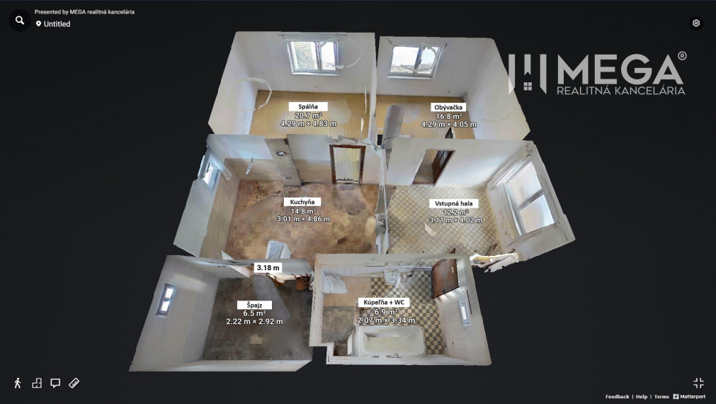 NA PREDAJ: Rodinný dom v obci Brestov