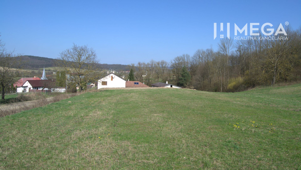 ZNÍŽENIE CENY-PREDAJ VEĽKÉHO POZEMKU (7.048 m2) v  obci Tovarnianska Polianka
