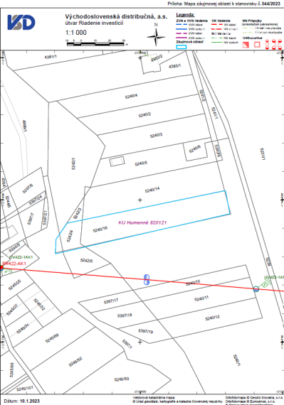 PREDAJ STAVEBNÉHO POZEMKU v HUMENNOM