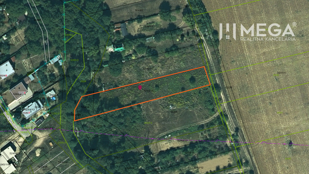 NOVÁ CENA - PREDAJ STAVEBNÉHO POZEMKU v HUMENNOM