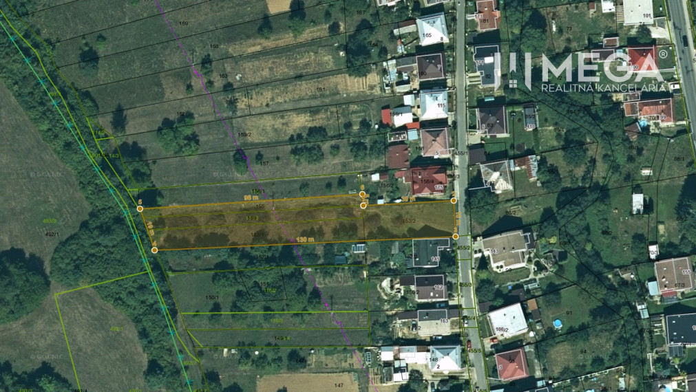 EXKLUZÍVNE NA PREDAJ stavebný pozemok v obci Brestov