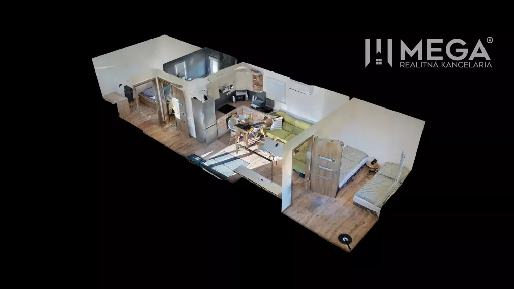 NA PREDAJ 3 izbový nízkoenergetický drevodom v obci JASENOV