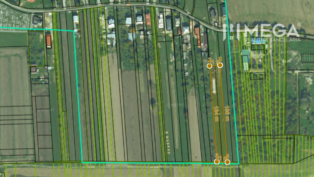 Exkluzívne na predaj Investičný pozemok v obci Pusté Čemerné