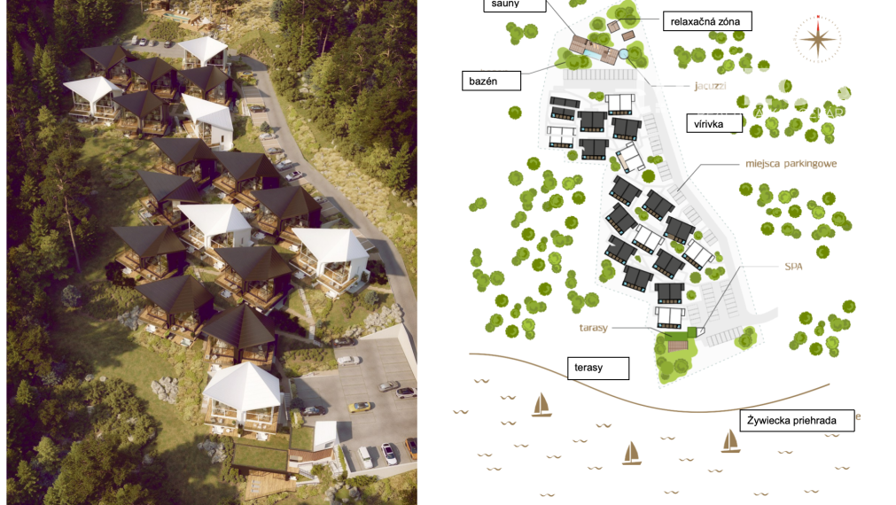 Na predaj investičné apartmány TREESNA pri Žywieckom jazere v Poľsku