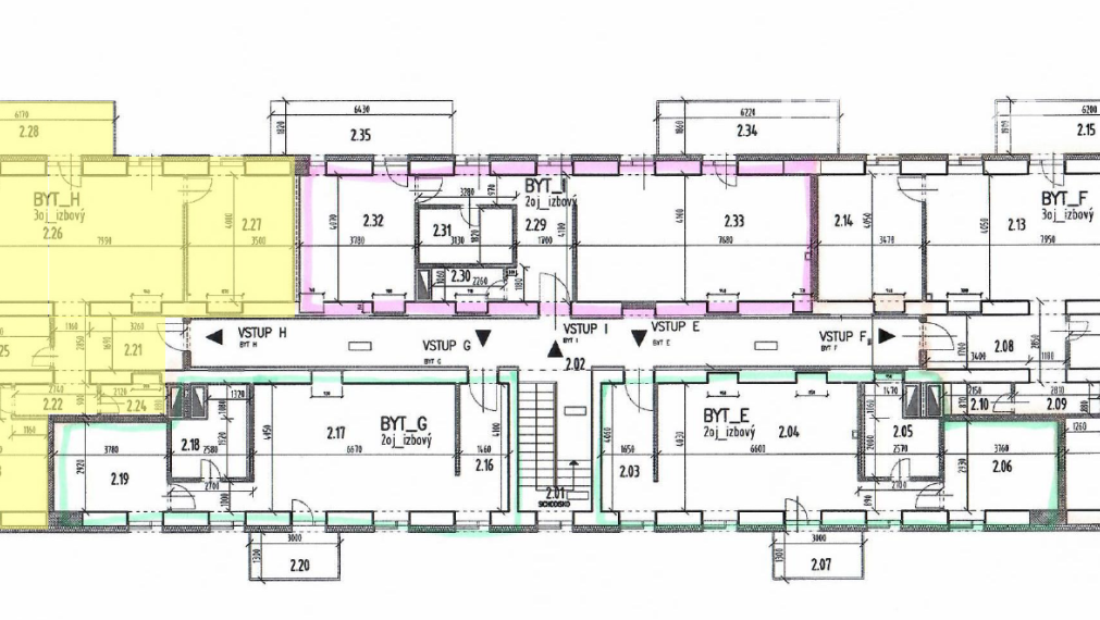 PREDAJ MODERNE ZREKONŠTRUOVANÝCH BYTOV V STRÁŽSKOM (BYT H)