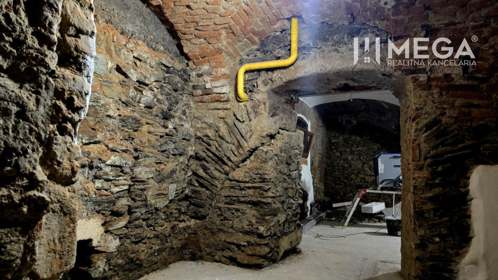 Prenájom unikátnych pivničných priestorov, Kováčska ul. KE