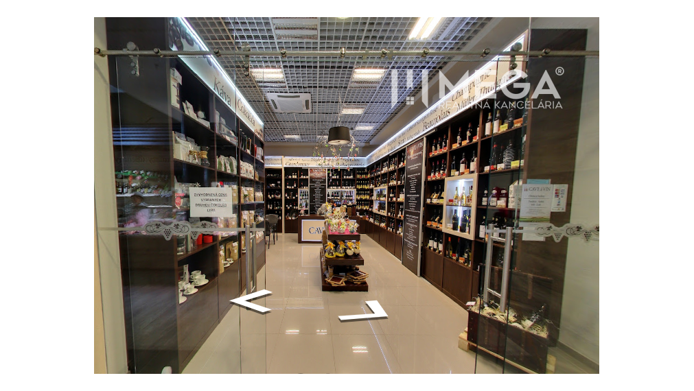 NOVÁ CENA - NA PRENÁJOM ZARIADENÝ PRIESTOR v OC AVENUE 52 m²