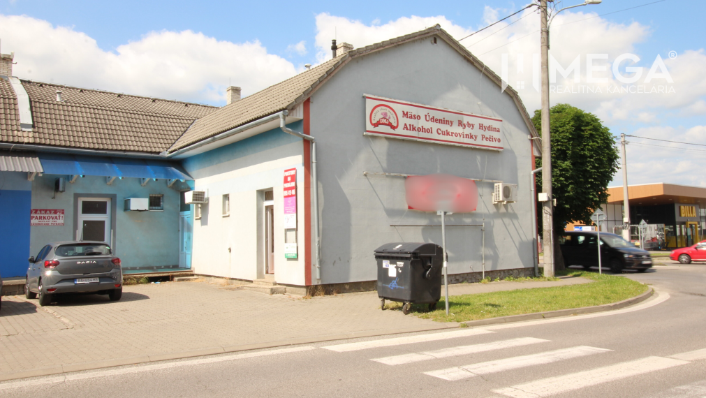 NA PREDAJ: Komerčný objekt vo výbornej lokalite mesta Vranov nad Topľou
