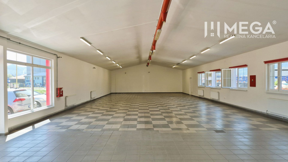 PRENÁJOM KOMERČNÉHO PRIESTORU v HUMENNOM ul. Fidlikova