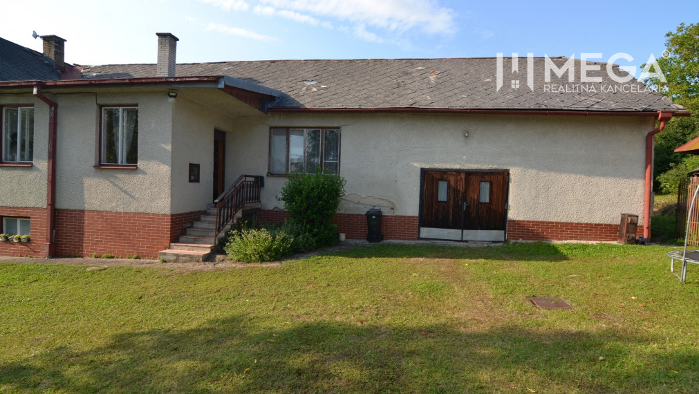 Na predaj rodinný dom v krásnom prostredí obce Vyšné Ladičkovce, exkluzívna ponuka.