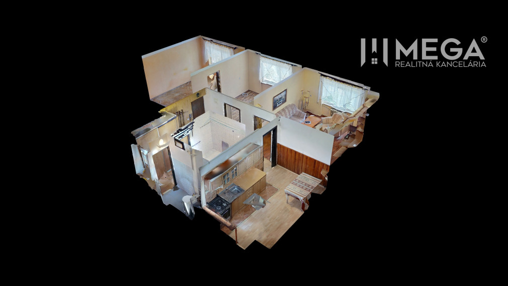 SKVELÁ CENA - NA PREDAJ 3-izbový BYT v meste Snina