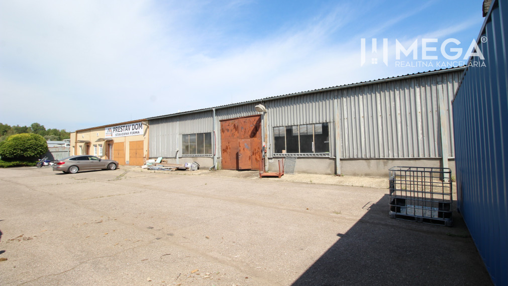 FLEXIBILNÝ PRENÁJOM HALY V HUMENNOM – od 700€ až 300 m²