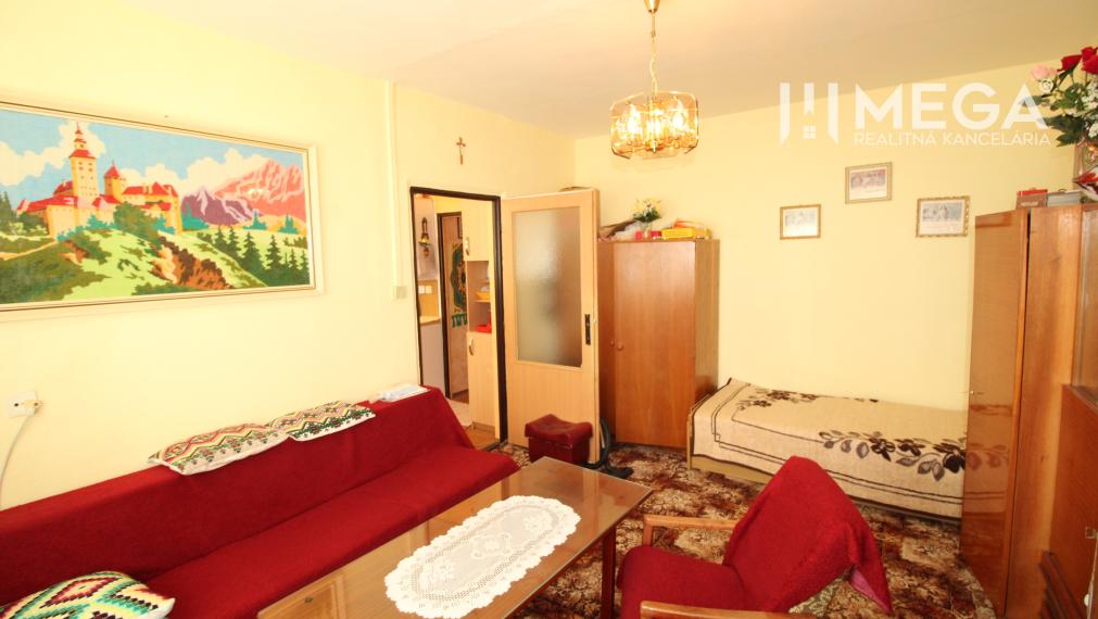 NOVÁ CENA - PREDAJ 1,5-izb. bytu v TOP lokalite MEDZILABORCE