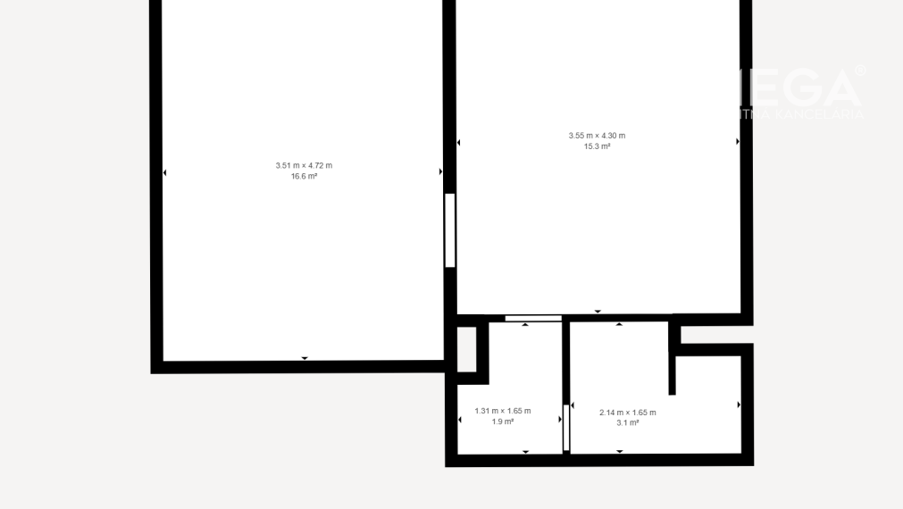 NOVÁ CENA - PREDAJ 1,5-izb. bytu v TOP lokalite MEDZILABORCE