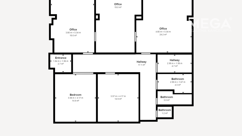 VÝHODNÝ PRENÁJOM KANCELÁRIÍ vo vyhľadávanej lokalite HUMENNÉ