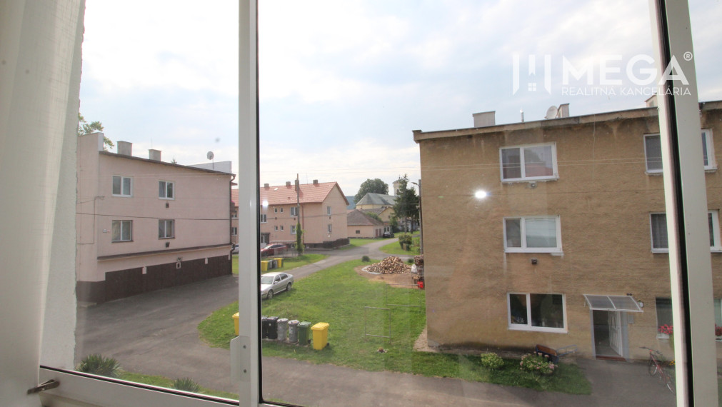 Na predaj veľký 3 izbový byt 8 min od mesta Humenné