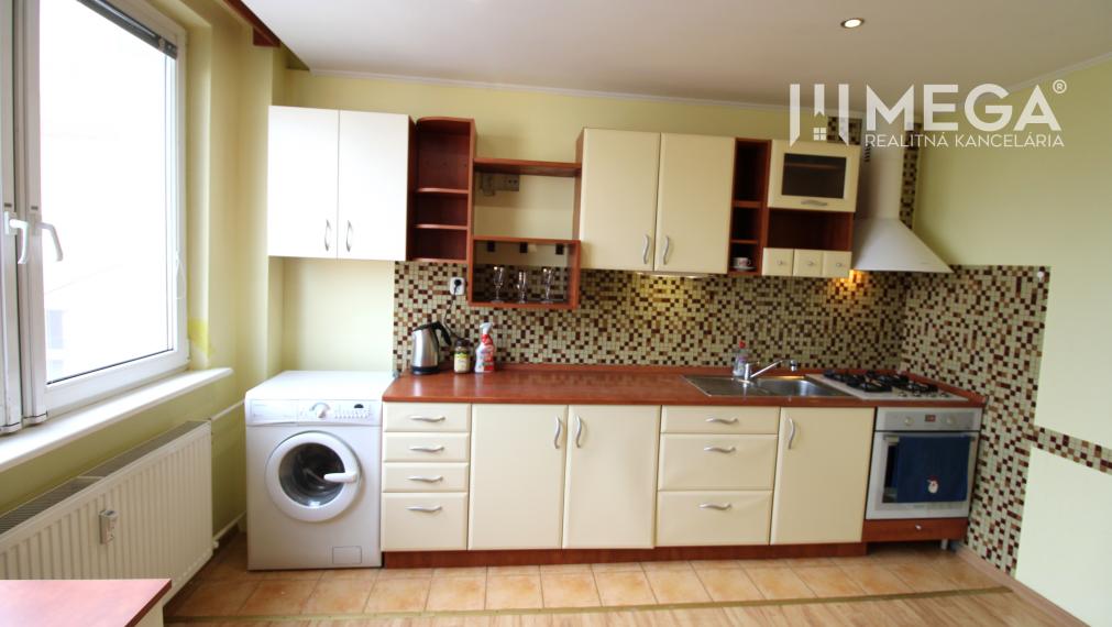 PRENAJATÝ ZARIADENÝ 2-izb. byt 63 m² – SÍDLISKO I HUMENNÉ