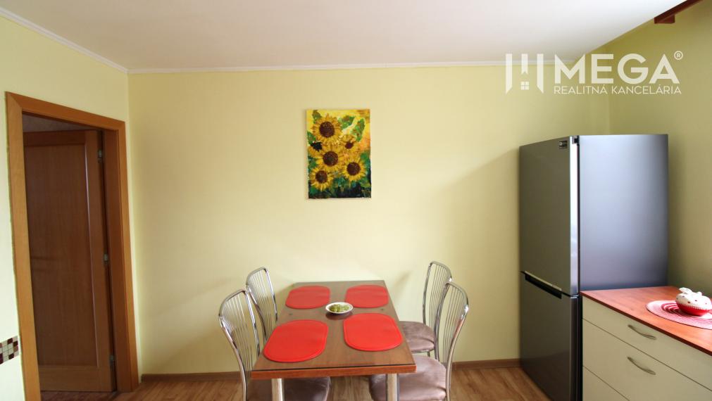 PRENAJATÝ ZARIADENÝ 2-izb. byt 63 m² – SÍDLISKO I HUMENNÉ