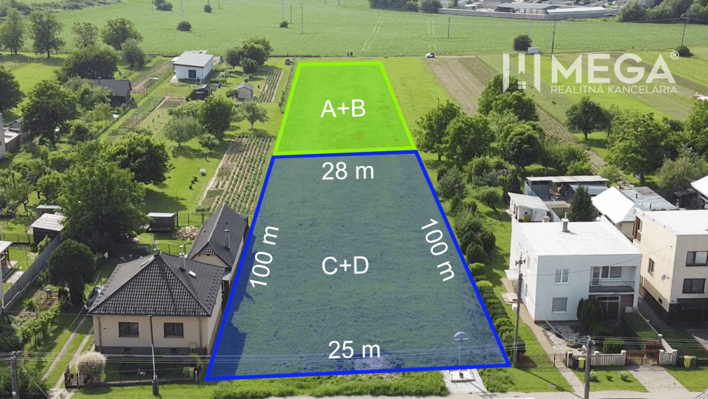 NA PREDAJ POSLEDNÉ TOP STAVEBNÉ POZEMKY C+D obec JASENOV