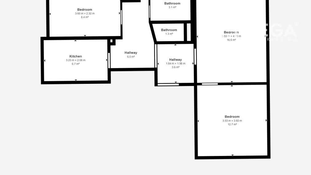 NOVÁ CENA NA PREDAJ 3-izb. BYT V TOP LOKALITE HUMENNÉ sídl.3