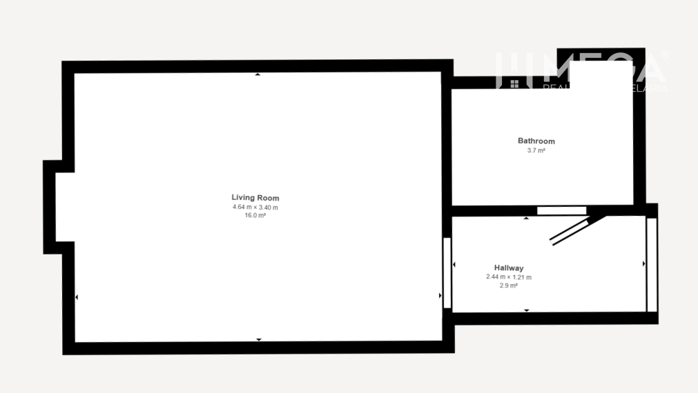 REZERVOVANÉ GARSÓNKA S BALKÓNOM PO REKONŠTRUKCII-CENTRUM HUMENNÉ