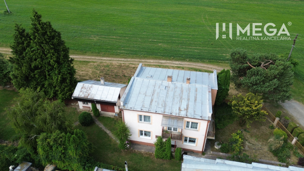 VÝRAZNÁ ZĽAVA  rodinný dom v obci Ondavské Matiašovce