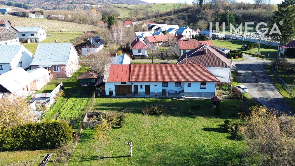 EXKLUZÍVNE NA PREDAJ CHALUPA v obci HABURA