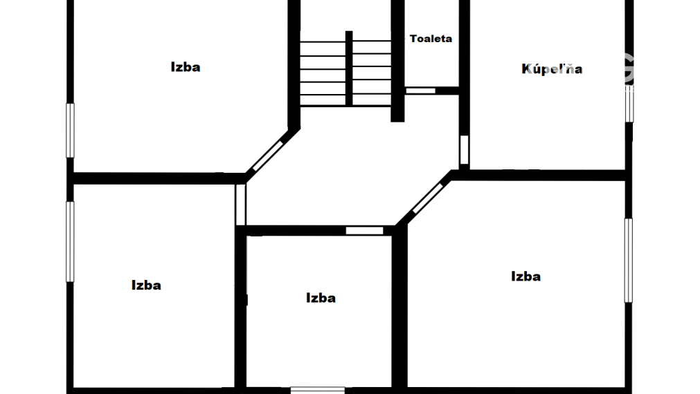 Na prenájom priestranný rodinný dom v obci Modra nad Cirochou