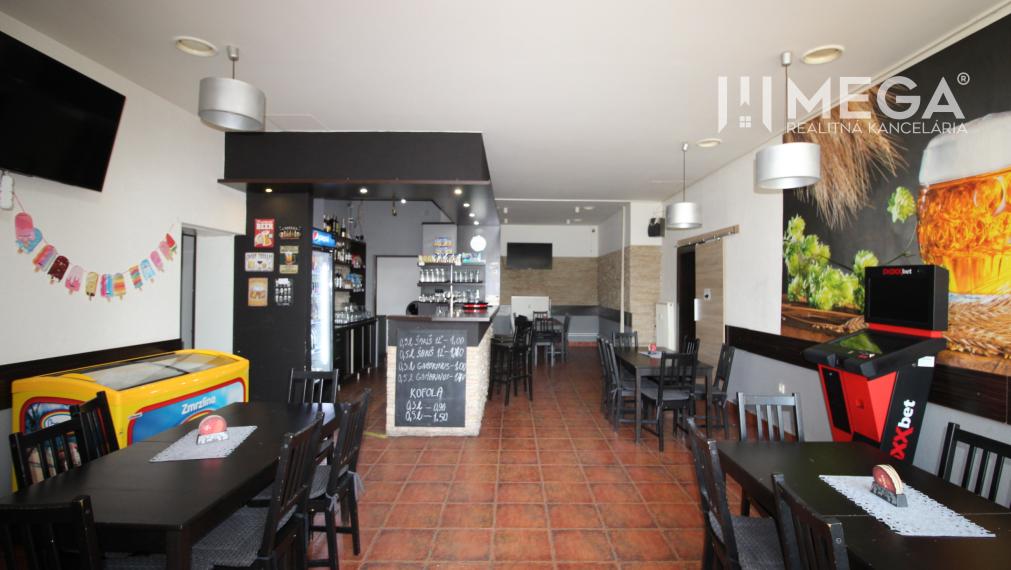 PRENÁJOM lukratívneho priestoru "Rybárik" v meste Humenné