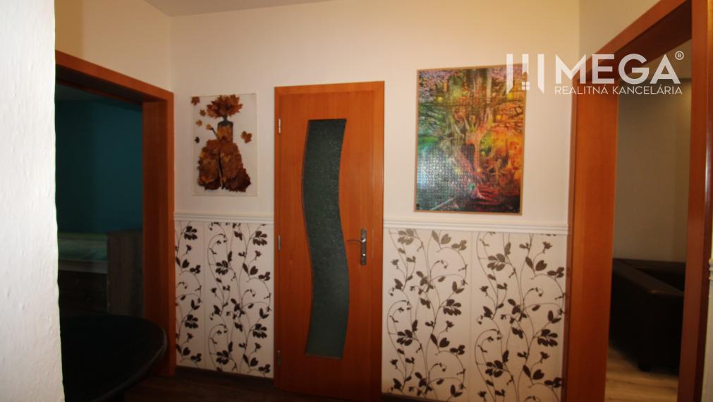 Na prenájom 3i byt, zariadený, prerobený, na Sídlisku III v meste Humenné