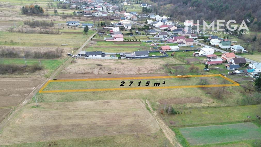 NA PREDAJ STAVEBNÝ POZEMOK V POKOJNEJ LOKALITE ZEMPLÍN.HÁMRE