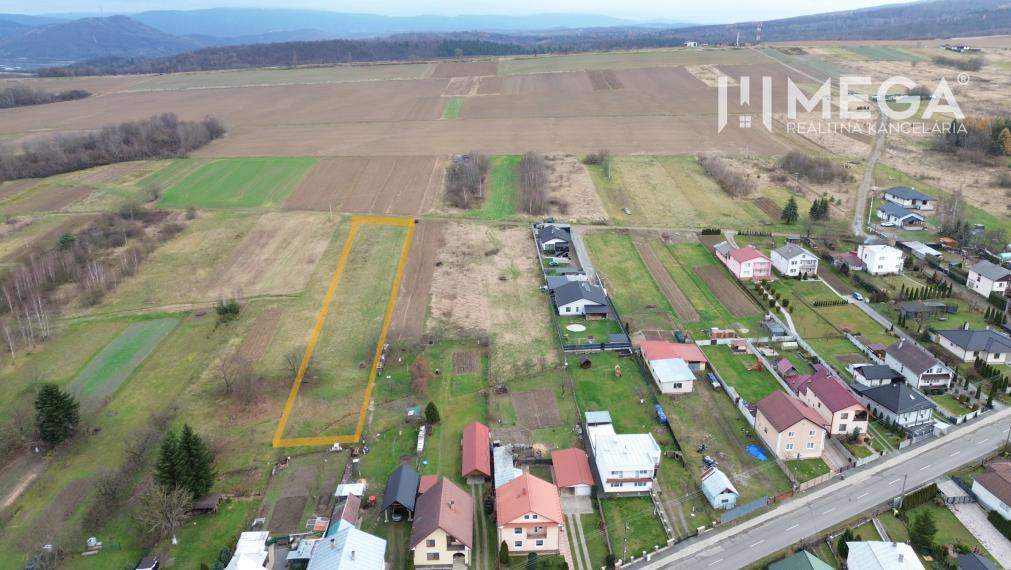 NA PREDAJ STAVEBNÝ POZEMOK V POKOJNEJ LOKALITE ZEMPLÍN.HÁMRE