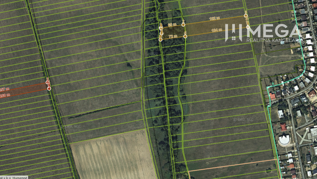NA PREDAJ INVESTIČNÉ POZEMKY – HUMENNÉ časť DUBNÍK