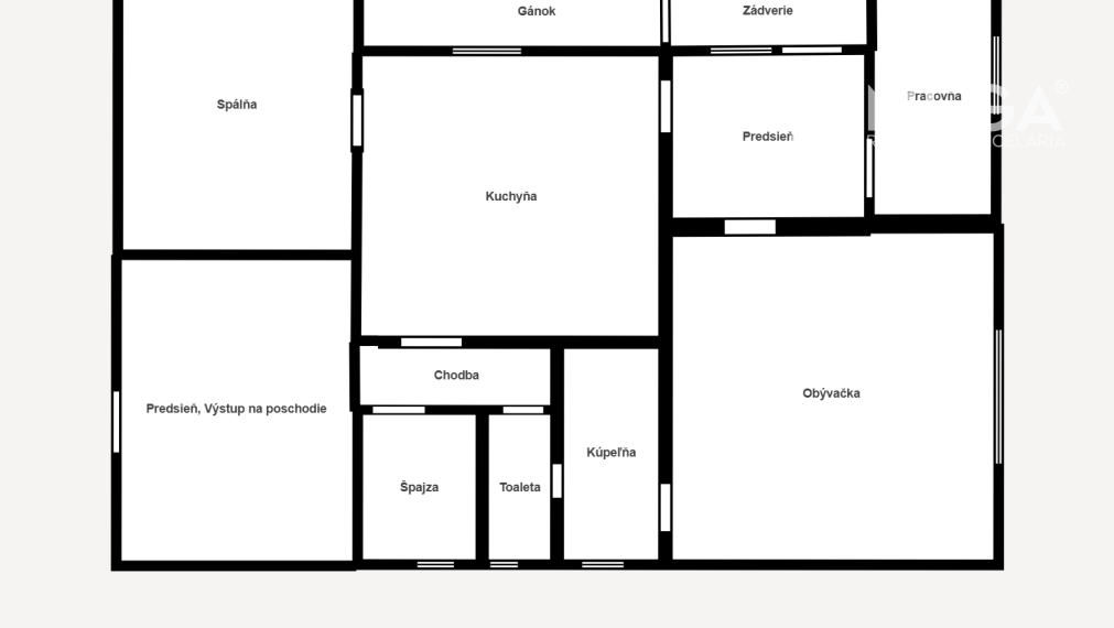 VÝRAZNÁ ZĽAVA: 2-gen. Rodinný dom (2 bytové jednotky), Veľká Ida