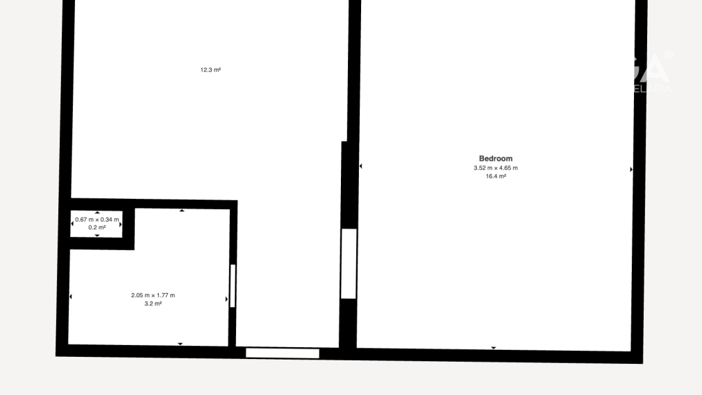 Na predaj 1 izbový byt s balkónom v Michalovciach