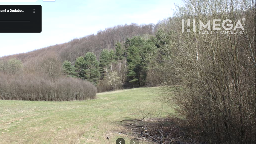 NA PREDAJ LESNÉ INVESTIČNÉ POZEMKY 7,8 HEKTÁRA obec MAŠKOVCE