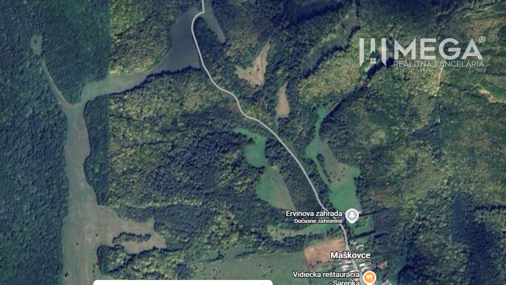 NA PREDAJ LESNÉ INVESTIČNÉ POZEMKY 7,8 HEKTÁRA obec MAŠKOVCE