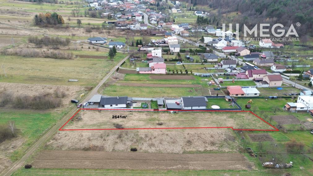 NA PREDAJ STAVEBNÝ POZEMOK V POKOJNEJ LOKALITE ZEMPLÍN.HÁMRE