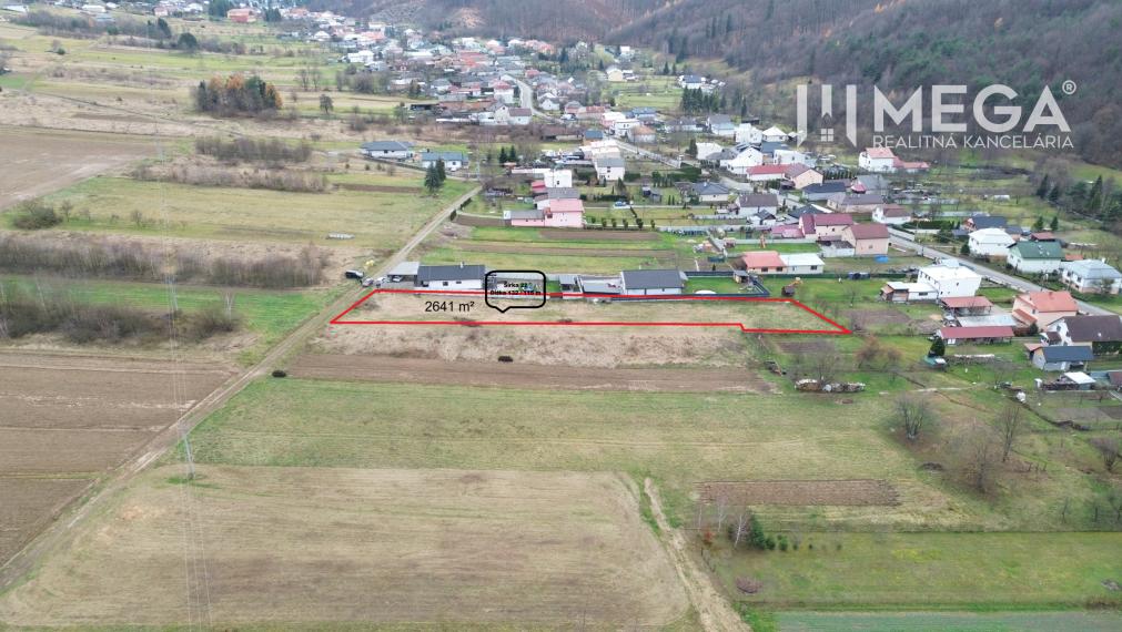 NA PREDAJ STAVEBNÝ POZEMOK V POKOJNEJ LOKALITE ZEMPLÍN.HÁMRE