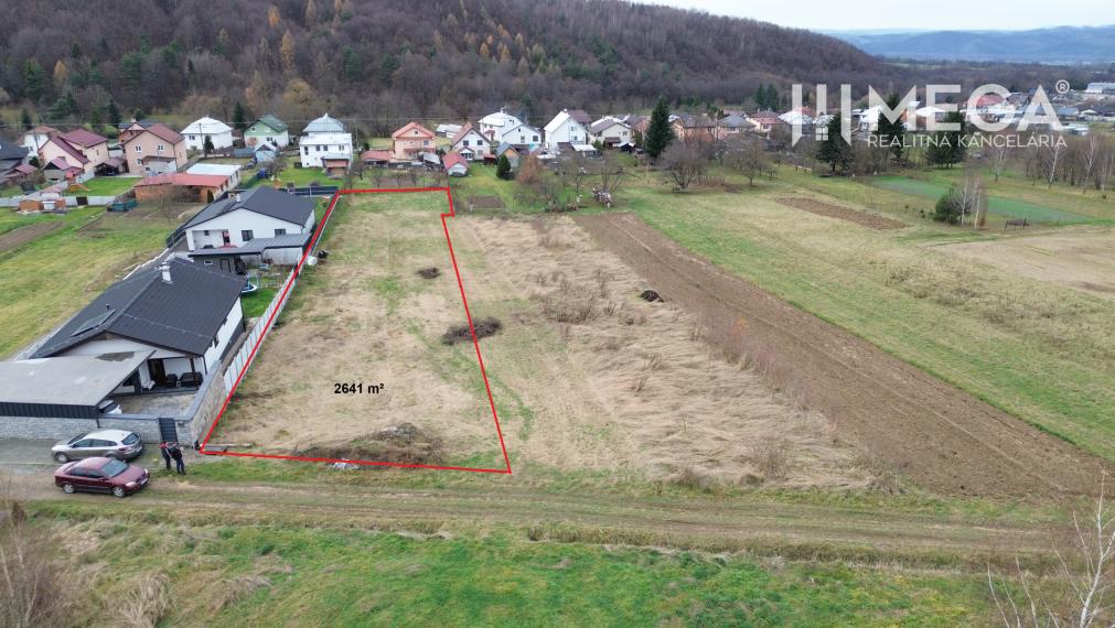 NA PREDAJ STAVEBNÝ POZEMOK V POKOJNEJ LOKALITE ZEMPLÍN.HÁMRE