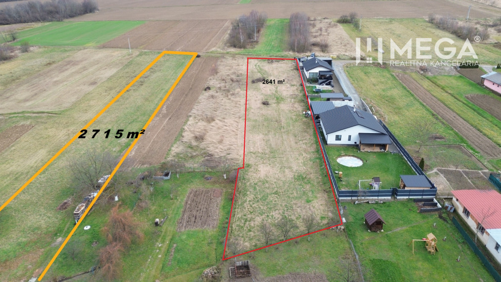 NA PREDAJ STAVEBNÝ POZEMOK V POKOJNEJ LOKALITE ZEMPLÍN.HÁMRE