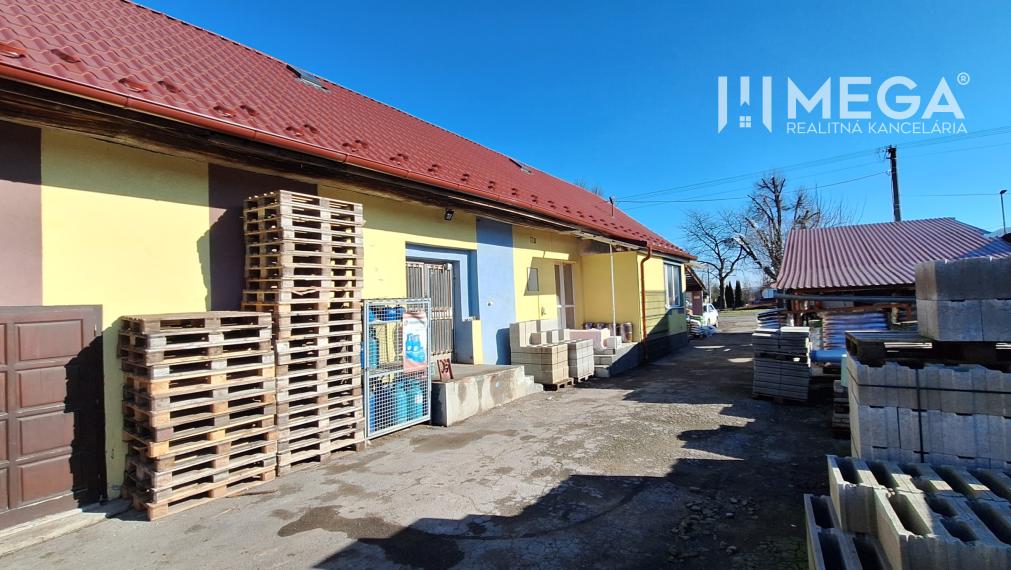 NA PREDAJ  Zabehnutá prevádzka v obci Kamenica nad Cirochou