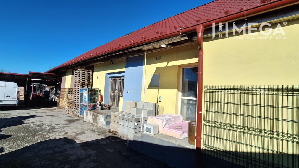 NA PREDAJ  Zabehnutá prevádzka v obci Kamenica nad Cirochou
