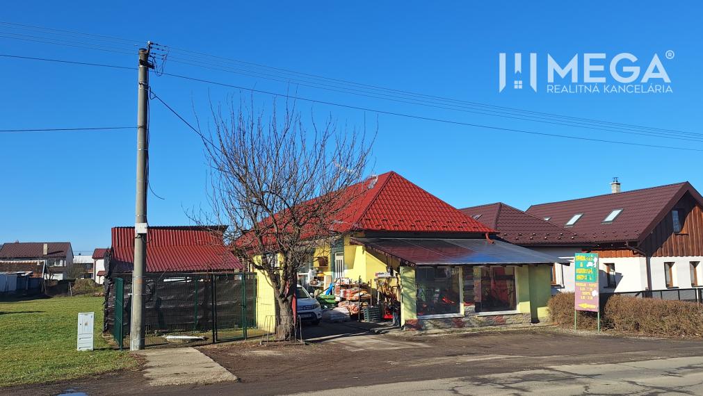 NA PREDAJ  Zabehnutá prevádzka v obci Kamenica nad Cirochou