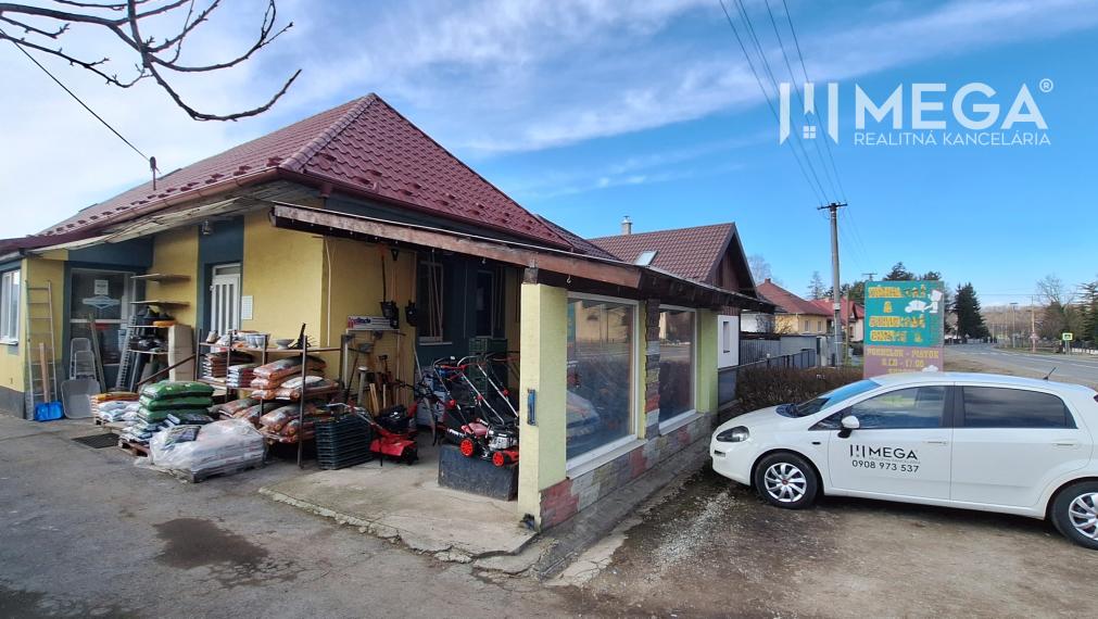 NA PREDAJ  Zabehnutá prevádzka v obci Kamenica nad Cirochou